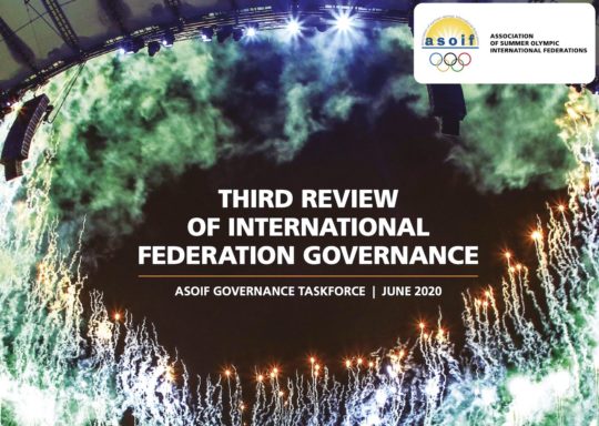 The Third Review of International Federation Governance by the Association of Summer Olympic International Federations