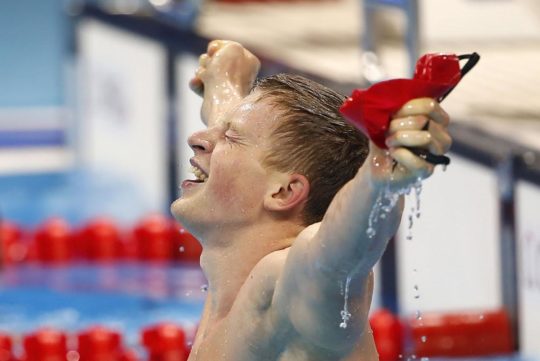 Adam Peaty - Rio 2016 Olympic gold in a stunning world-record time that no-one but the British swimmer has got within 1sec of since - photo by Patrick B. Kraemer/Magic PBK