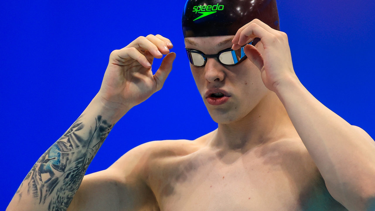 Matt Richards, by Georgie Kerr, courtesy of British Swimming