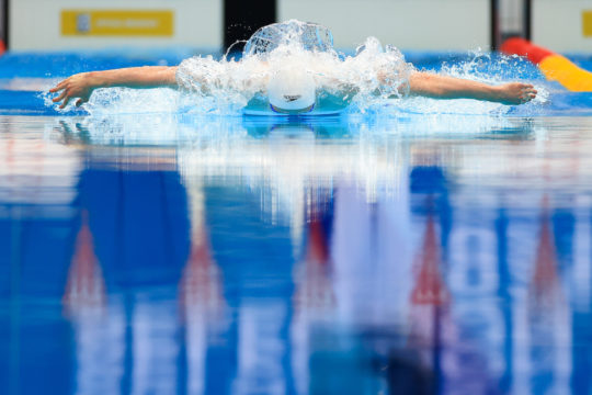 At one with water - Photo by Georgie Kerr, courtesy of British Swimming