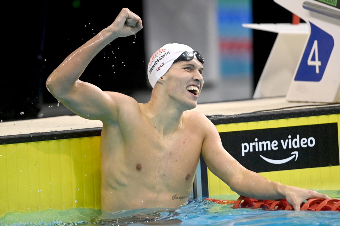 Josh Edwards-Smith, by Delly Carr, courtesy of Swimming Australia