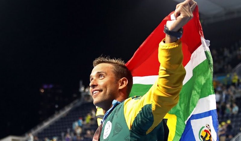 Chad Le Clos - by Ian MacNicol