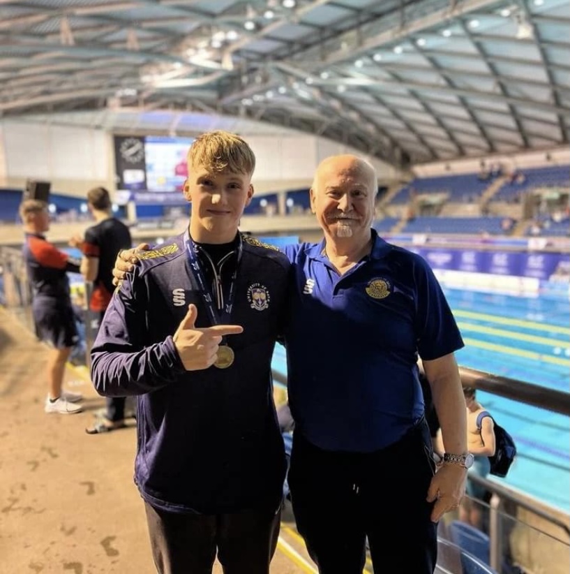 Joshua Gammon with coach Andrei Vorontsov - courtesy of AV