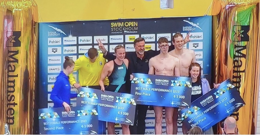 Daniel Wiffen completa la tripla ondata di record irlandesi con 7:44.45 800 liberi