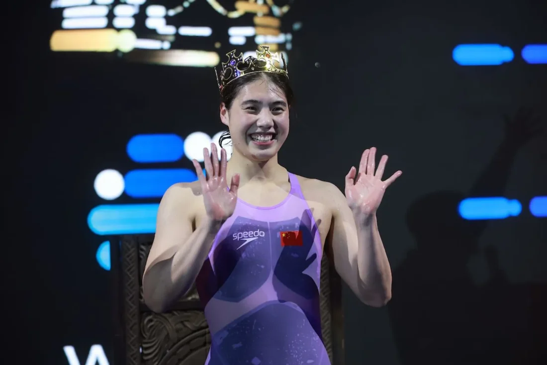Zhang Yufei - by Istvan Derencsenyi, courtesy of World Aquatics
