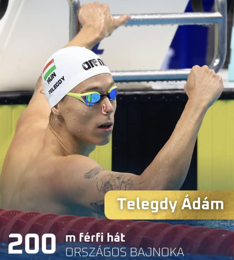 Adam Telegdy, courtesy of Kőbánya Sport Club and the Hungarian Swimming Federation