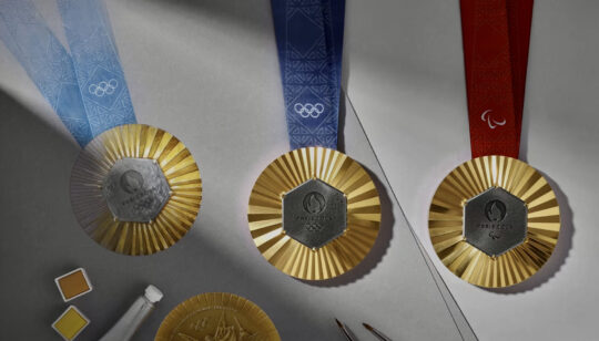 The Paris 2024 Olympic Medals