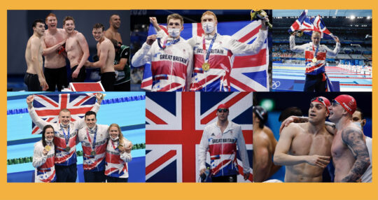 Olympic champions in Tokyo - the shoal that helped build Britain's best Games in the pool now heading back to the fray in Paris - all images by Patrick B. Kraemer